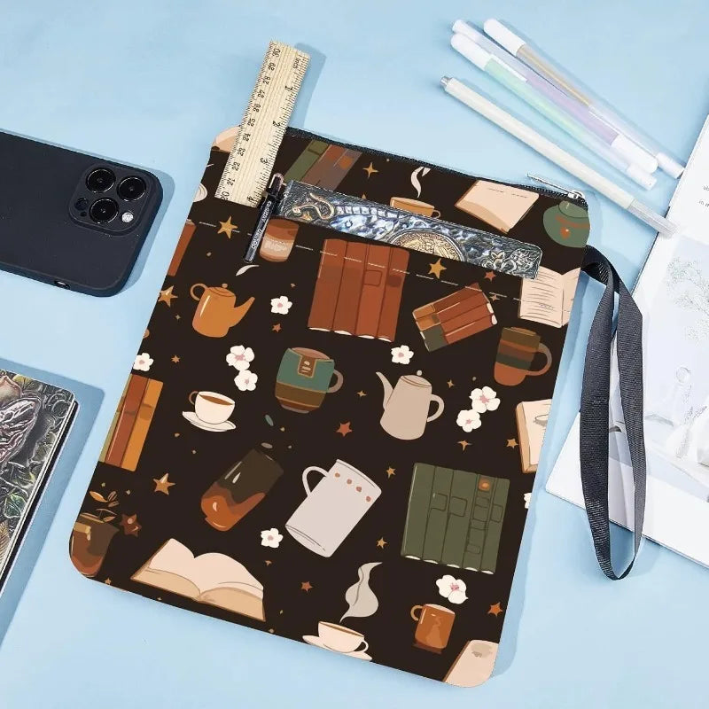 Books And Tea Book Sleeve