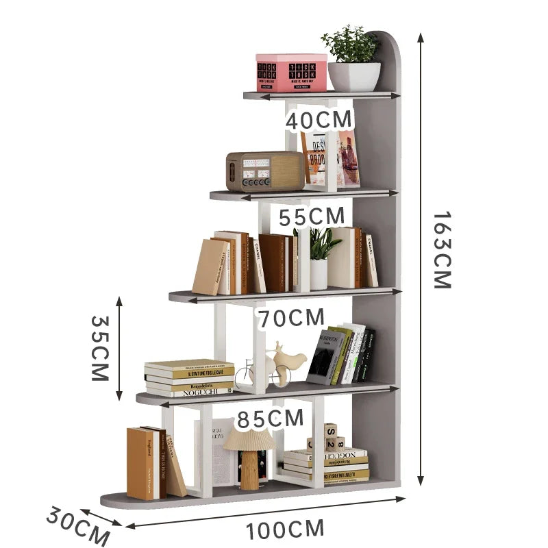 Furniture Book Shelf Wooden Storage Display Stand Organizer