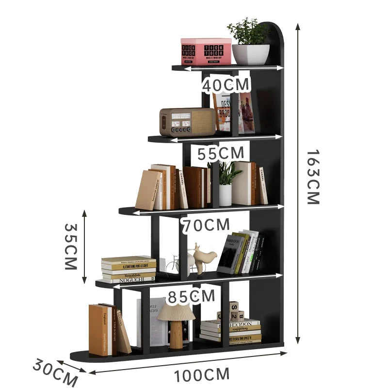Furniture Book Shelf Wooden Storage Display Stand Organizer