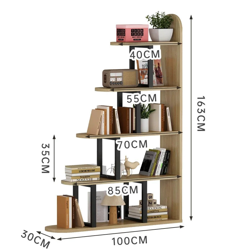 Furniture Book Shelf Wooden Storage Display Stand Organizer