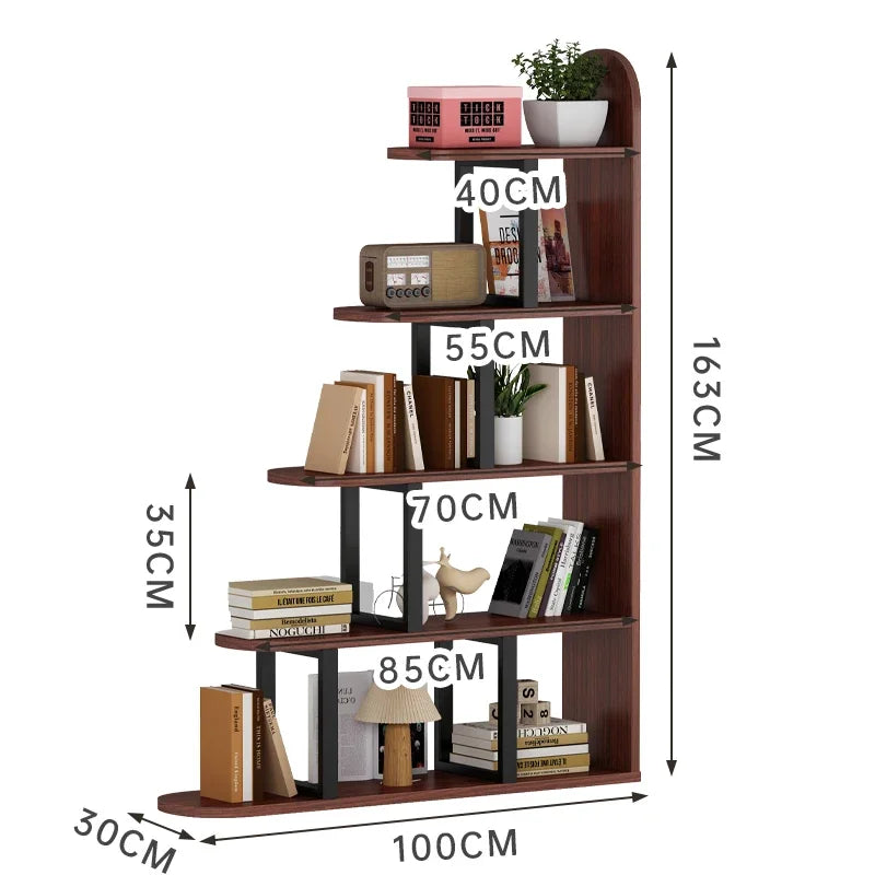 Furniture Book Shelf Wooden Storage Display Stand Organizer