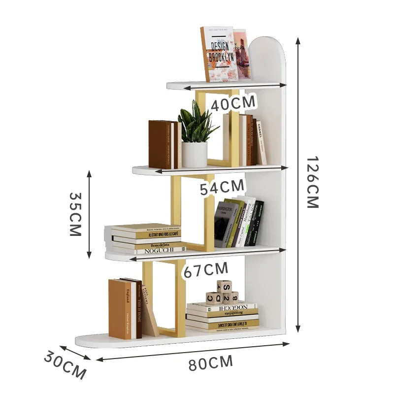 Furniture Book Shelf Wooden Storage Display Stand Organizer