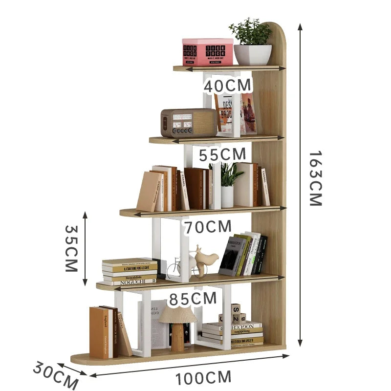 Furniture Book Shelf Wooden Storage Display Stand Organizer