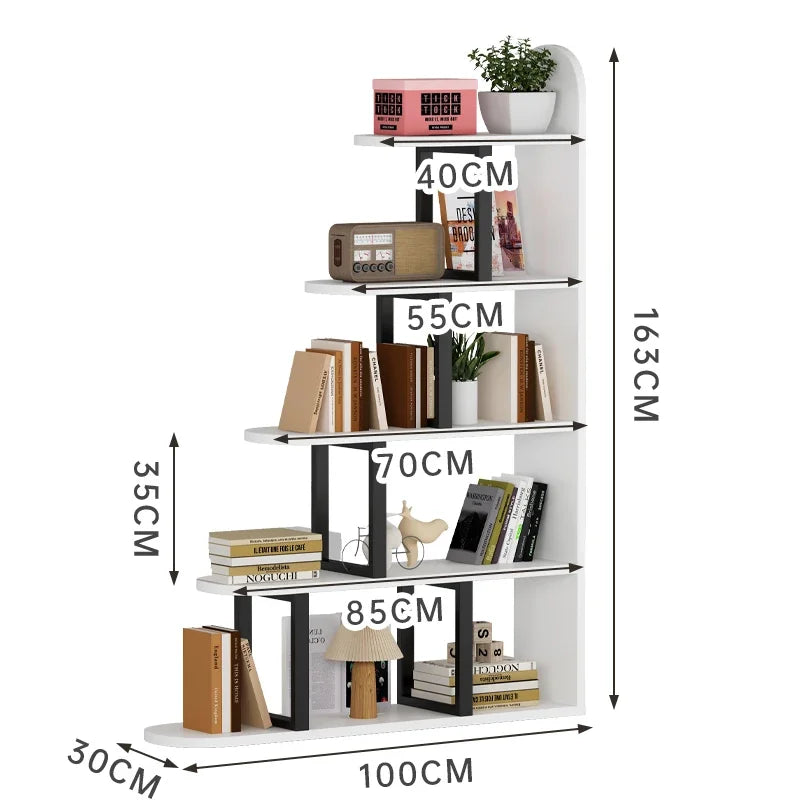 Furniture Book Shelf Wooden Storage Display Stand Organizer
