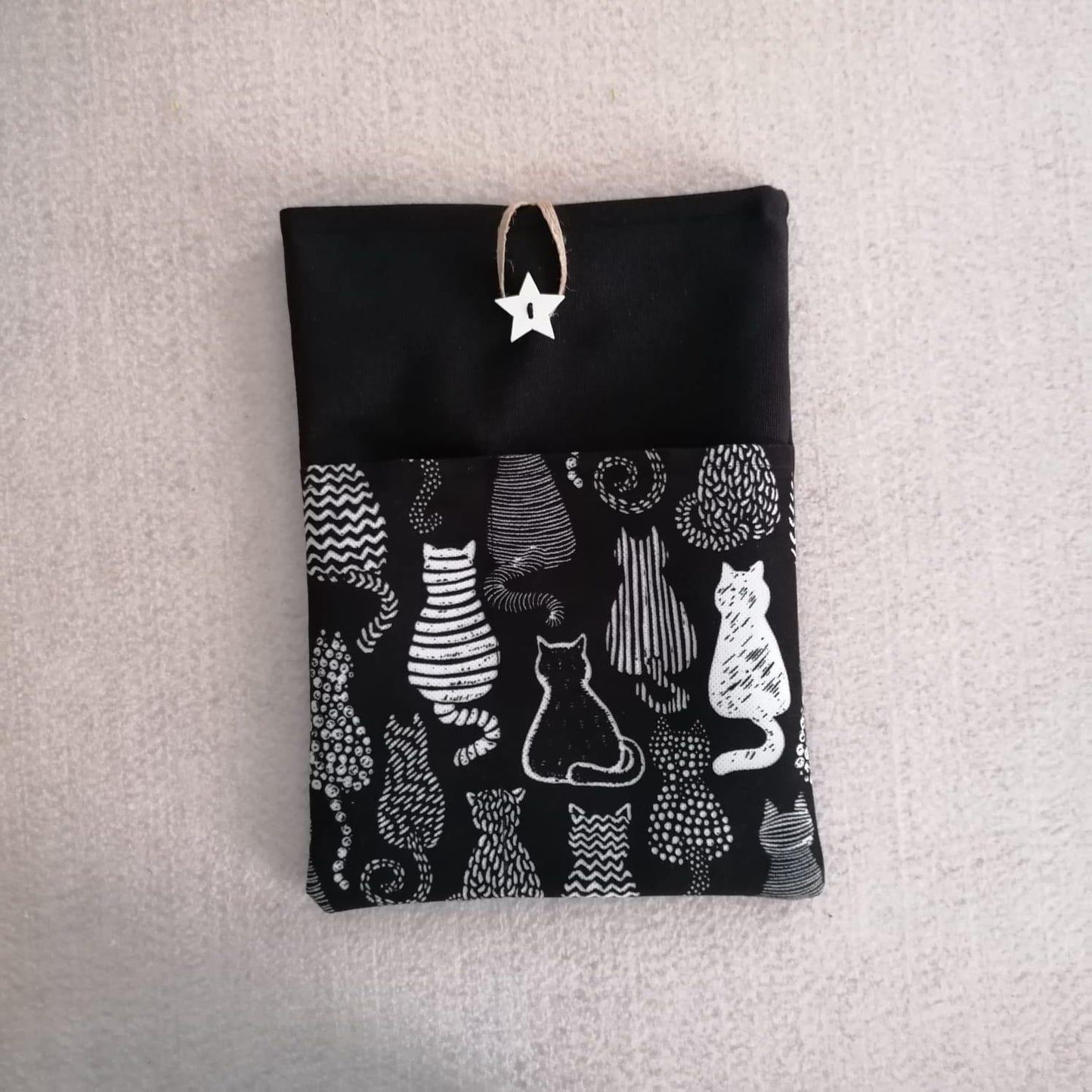 Book Sleeve -Black Cat-1