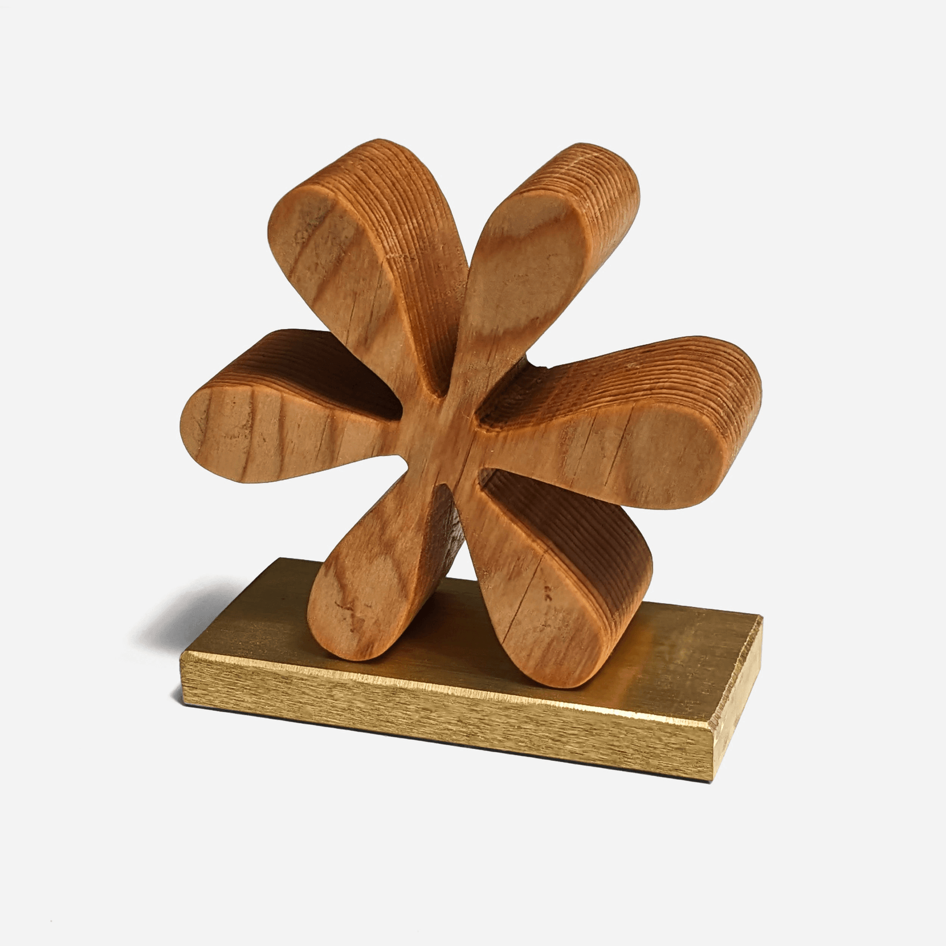 Asterisk Reclaimed Wood Bookends-2