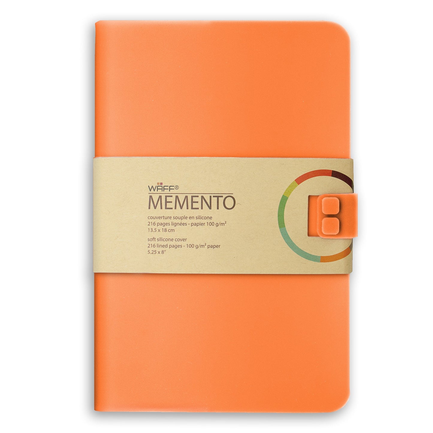 WAFF Memento Journal - Large Coral-0