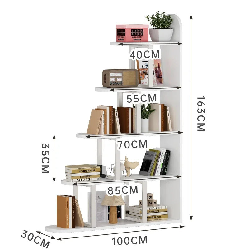 Furniture Book Shelf Wooden Storage Display Stand Organizer