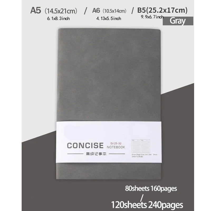 Stationary Notebook Lined Daily Planner
