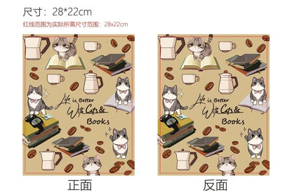 Books And Tea Book Sleeve