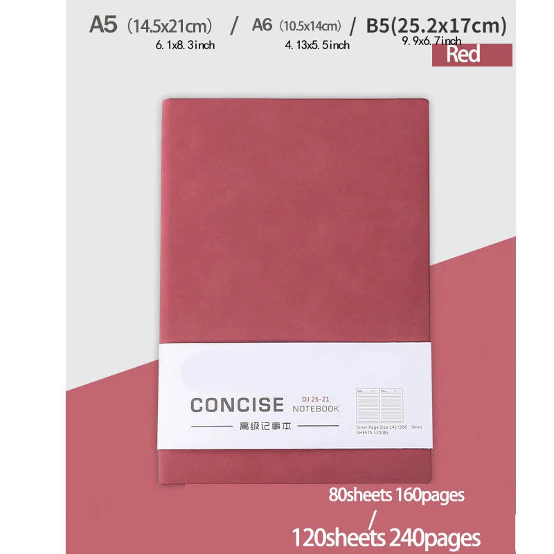 Stationary Notebook Lined Daily Planner