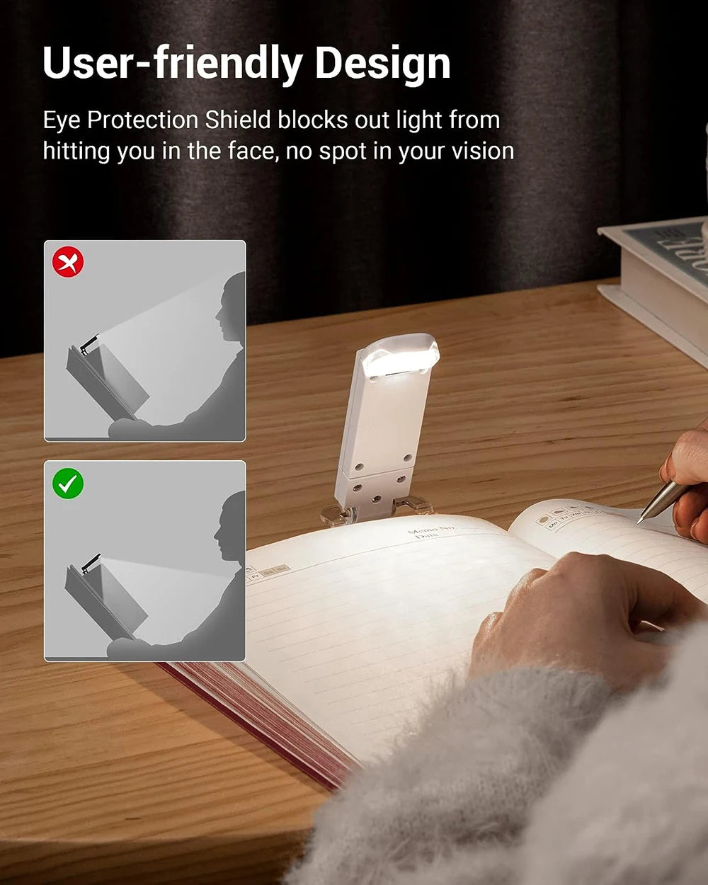 USB Rechargeable Book Reading Light