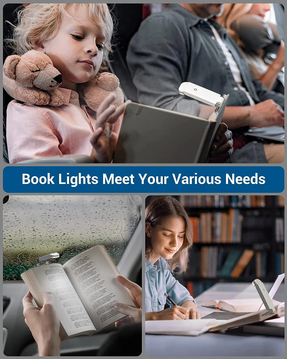 USB Rechargeable Book Reading Light