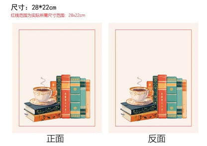 Book Sleeve Coffee And Books