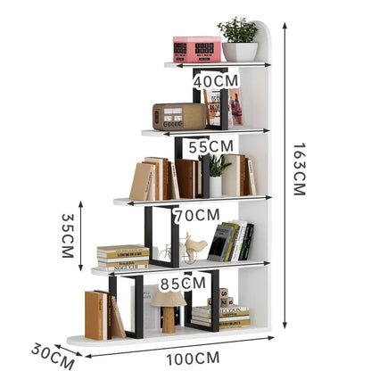 Furniture Book Shelf Wooden Storage Display Stand Organizer
