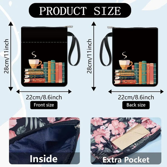 Book Sleeve Coffee And Books