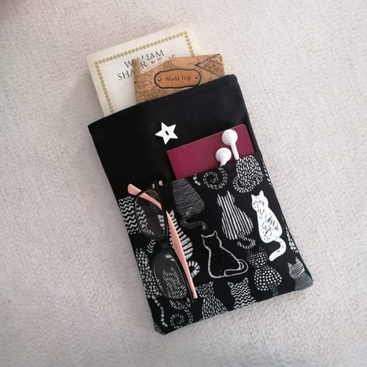 Book Sleeve -Black Cat-0